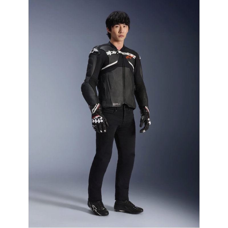 Мотокуртка Alpinestars Atem V5 Black/White