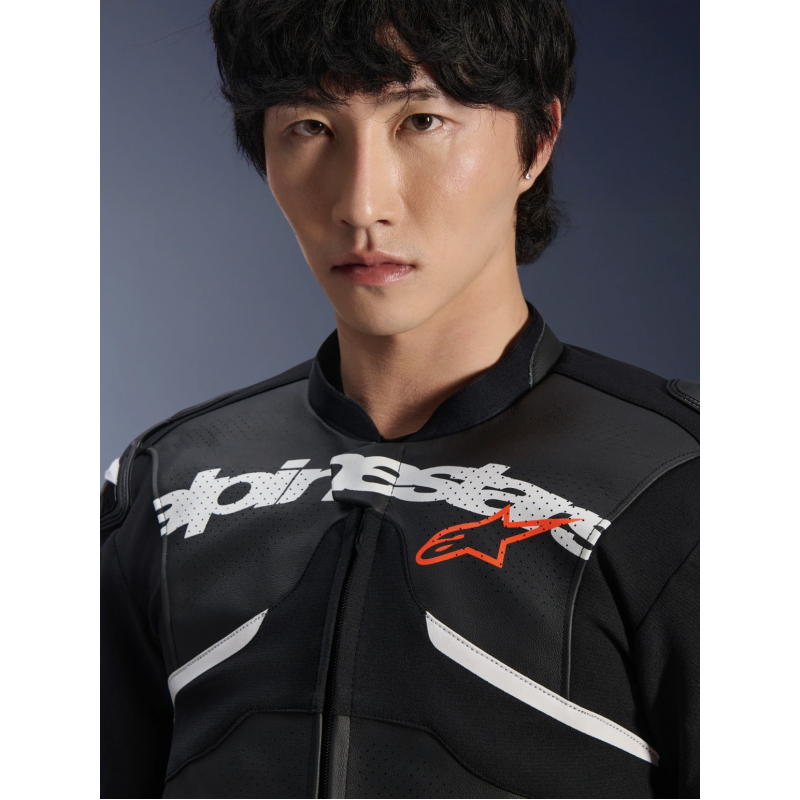 Мотокуртка Alpinestars Atem V5 Black/White