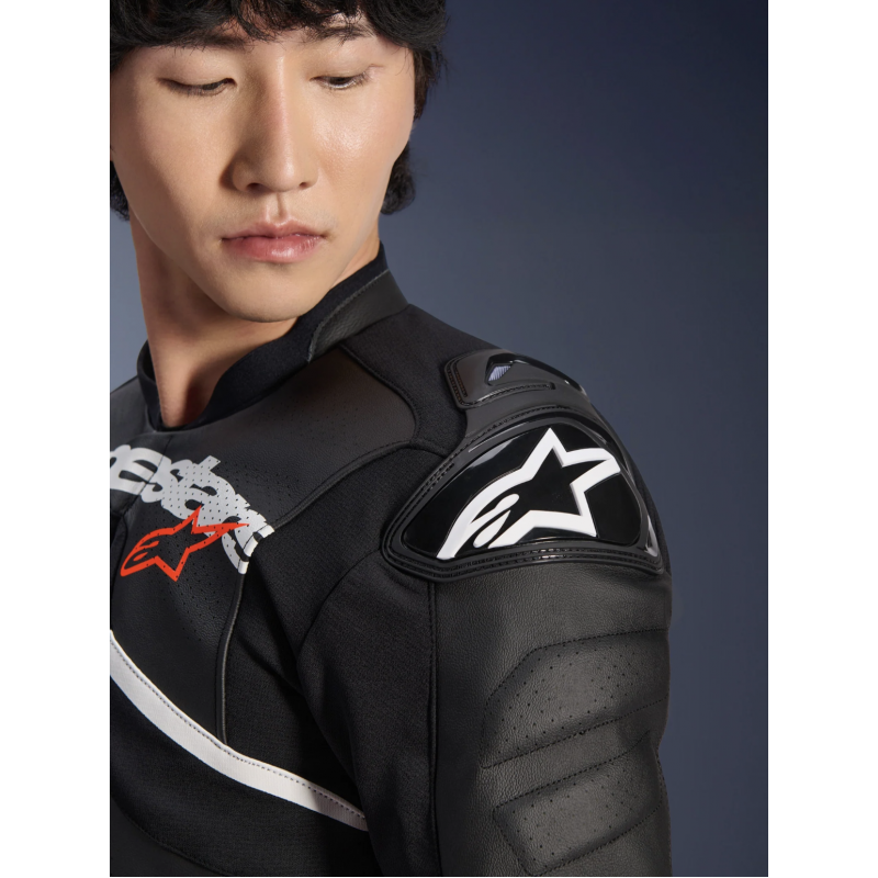 Мотокуртка Alpinestars Atem V5 Black/White