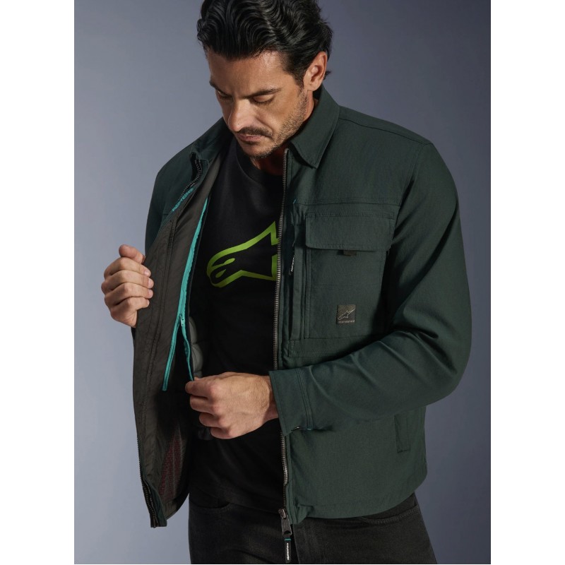 Мотосорочка Alpinestars Bryon Water Resistant Emerald