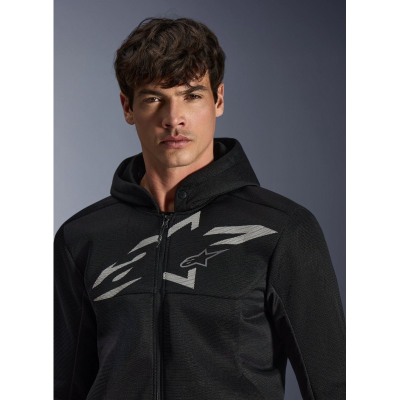 Мотореглан Alpinestars Chrome Super Airflow Black/Grey/White