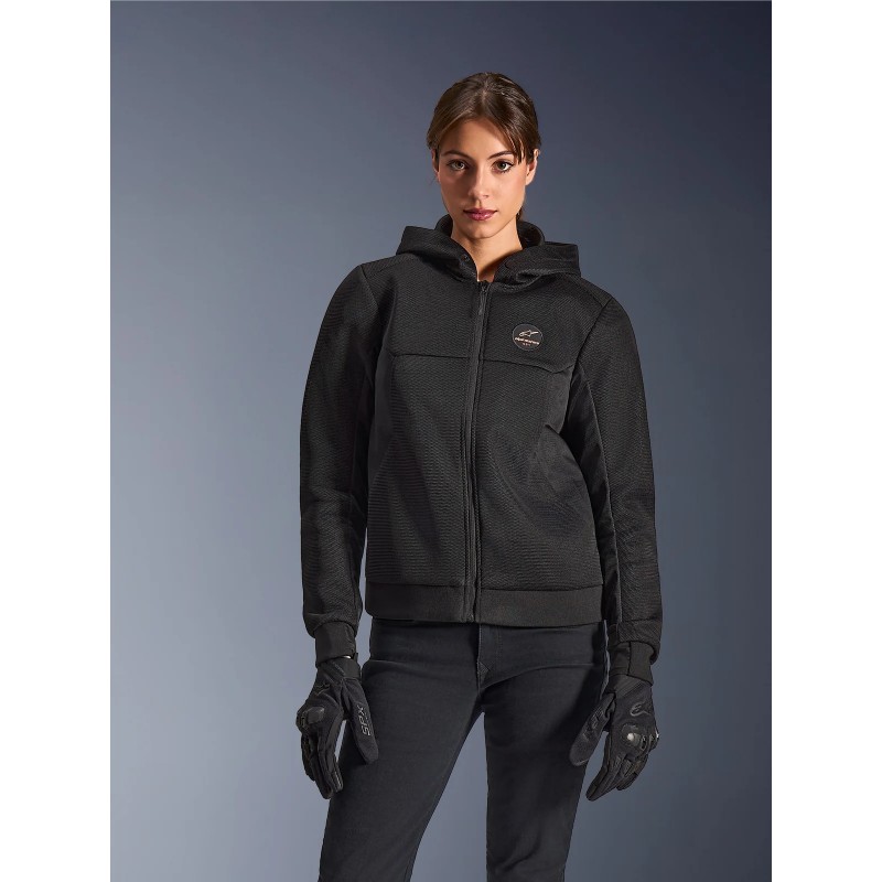 Мотореглан жіночий Alpinestars Stella Chrome Superairflow Black