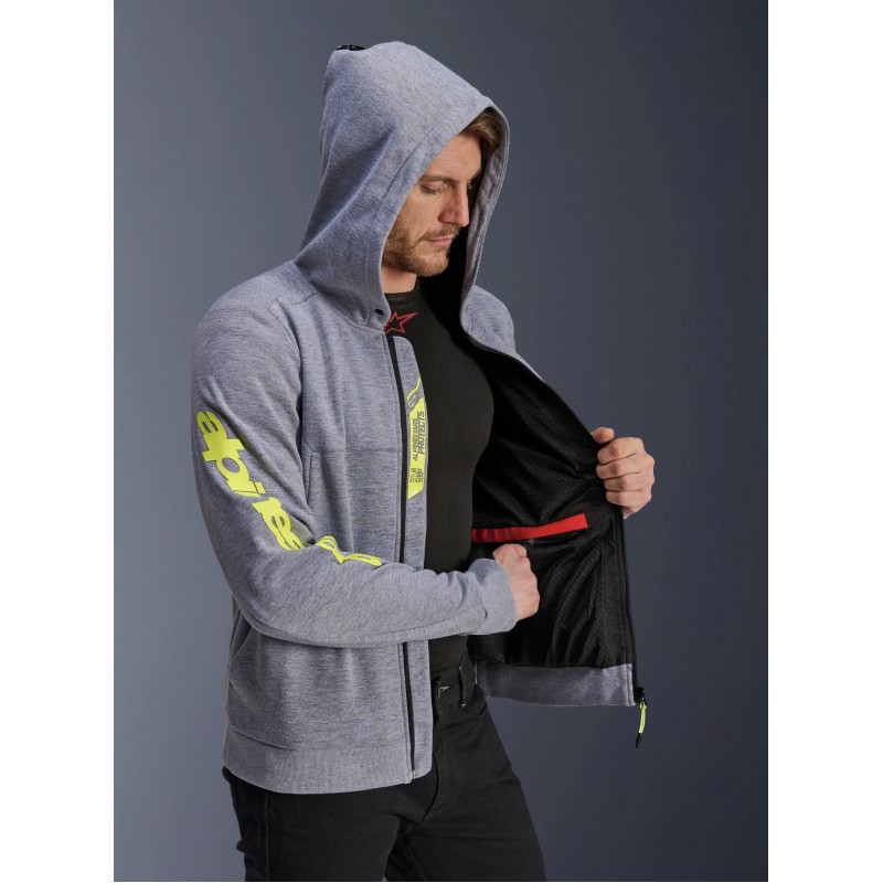 Мотореглан Alpinestars Chrome V2 Sport Gray/Yellow
