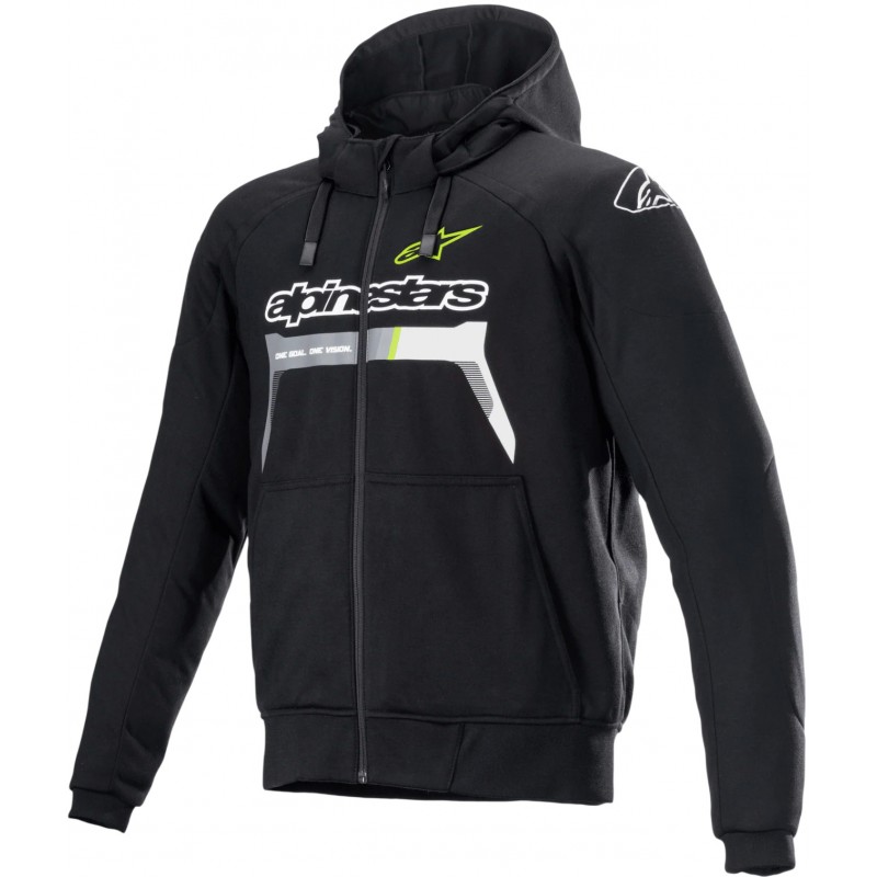 Мотореглан Alpinestars Chrome Ignition Black/Yellow