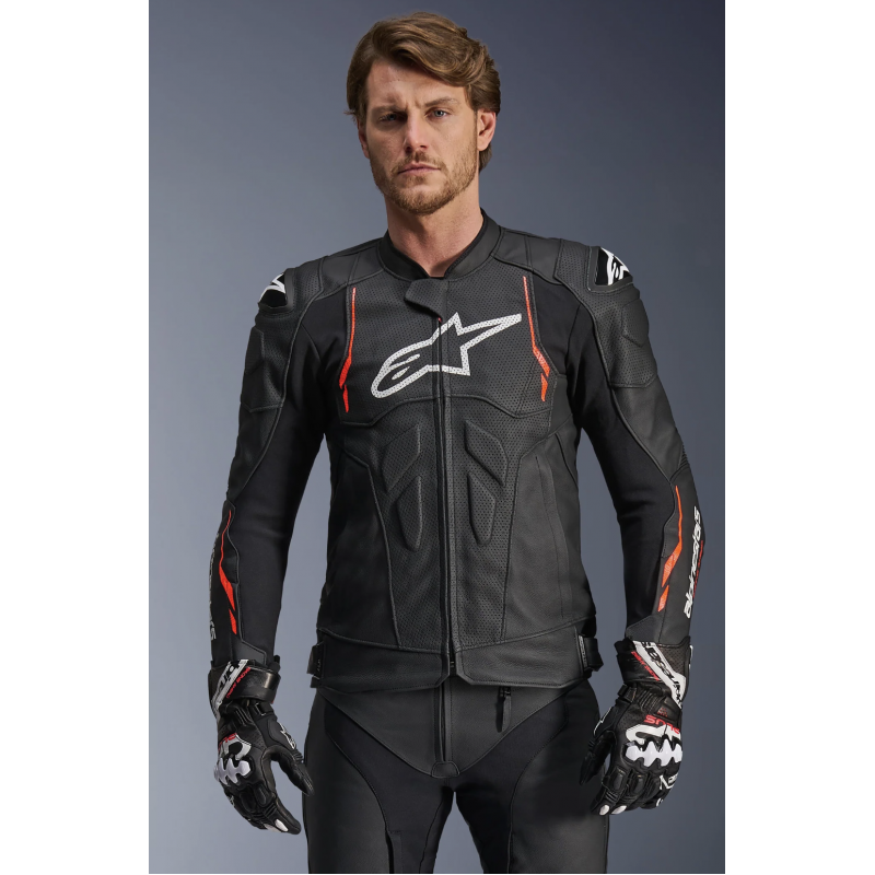 Мотокуртка Alpinestars Dusk Airflow Black/Red Мотокуртка Alpinestars Dusk Airflow Black/Red