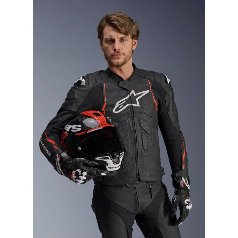 Мотокуртка Alpinestars Dusk Airflow Black/Red Мотокуртка Alpinestars Dusk Airflow Black/Red