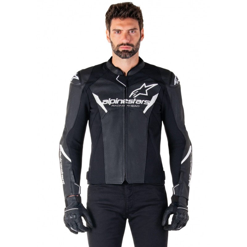 Мотокуртка Alpinestars Faster V3 Airflow Black/White