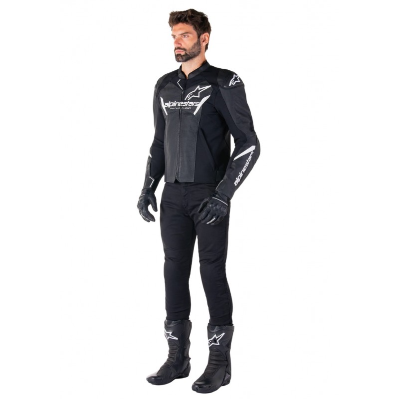 Мотокуртка Alpinestars Faster V3 Airflow Black/White