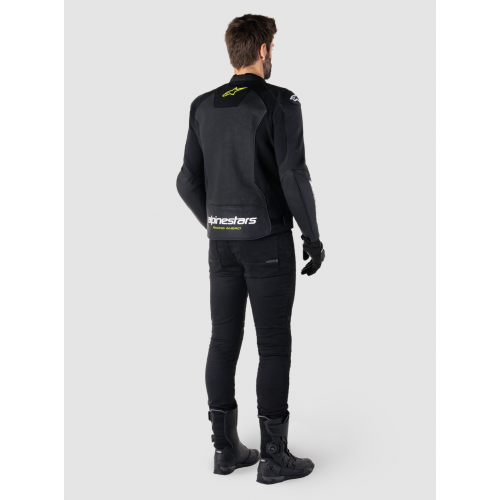 Мотокуртка Alpinestars Faster V3 Airflow Black/White/Yellow