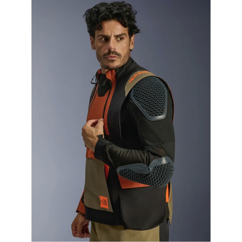 Мотокуртка Alpinestars Halo Pro Drystar XF Laminated Walnut/Rust/Black