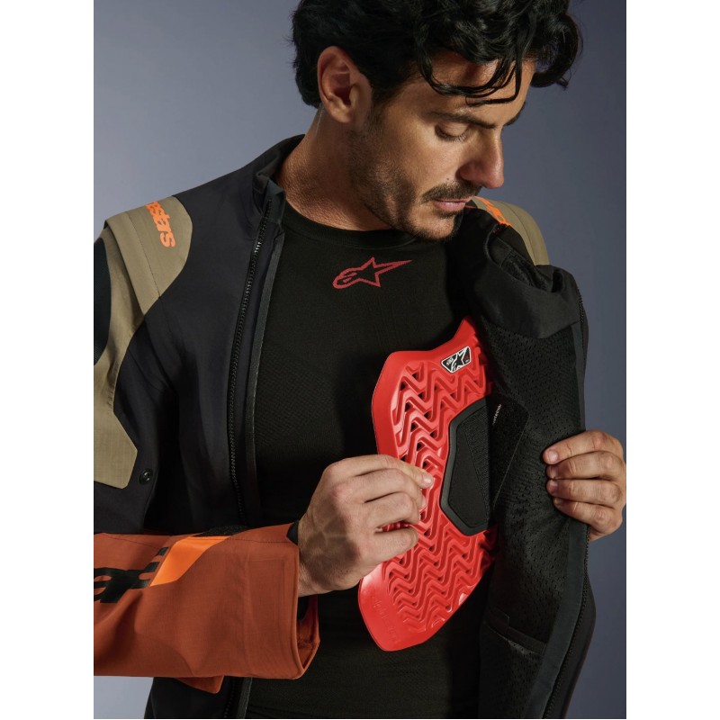 Мотокуртка Alpinestars Halo Pro Drystar XF Laminated Walnut/Rust/Black