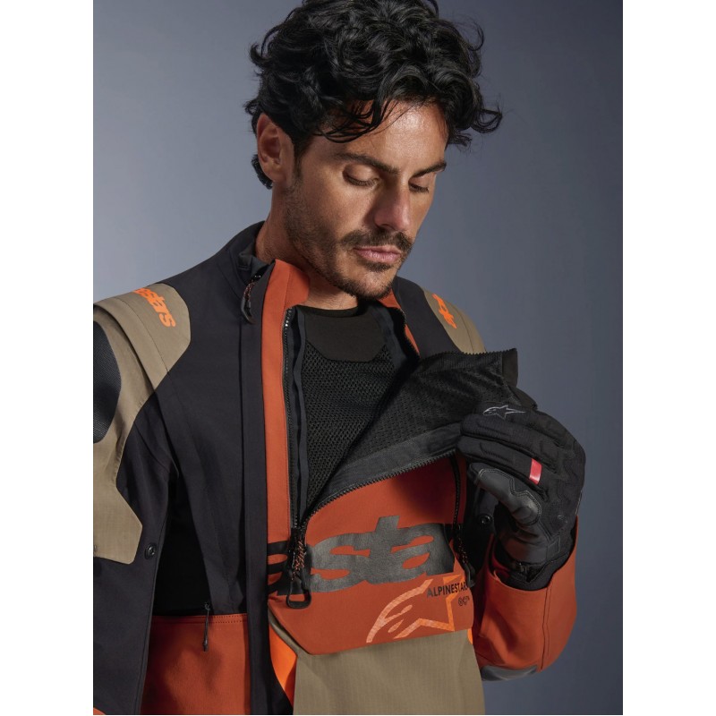 Мотокуртка Alpinestars Halo Pro Drystar XF Laminated Walnut/Rust/Black