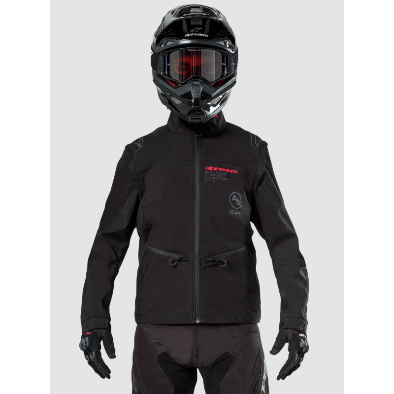 Мотокуртка Alpinestars Lite Dura Softshell Black Мотокуртка Alpinestars Lite Dura Softshell Black