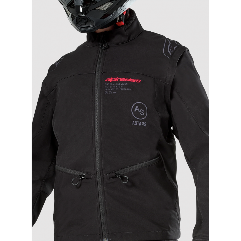 Мотокуртка Alpinestars Lite Dura Softshell Black Мотокуртка Alpinestars Lite Dura Softshell Black
