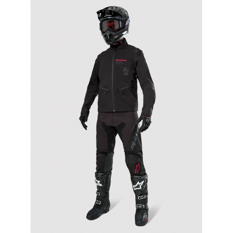Мотокуртка Alpinestars Lite Dura Softshell Black Мотокуртка Alpinestars Lite Dura Softshell Black