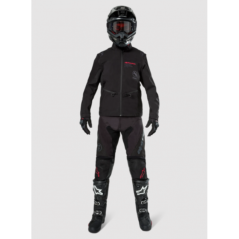 Мотокуртка Alpinestars Lite Dura Softshell Black Мотокуртка Alpinestars Lite Dura Softshell Black