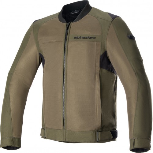 Мотокуртка Alpinestars Luc Air V2 Black Military Green
