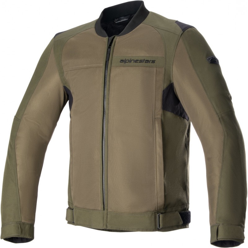 Мотокуртка Alpinestars Luc Air V2 Black Military Green