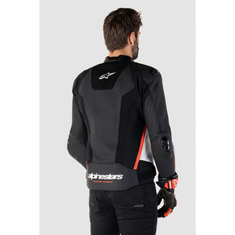 Мотокуртка Alpinestars Missile V3 Airflow Black/Red/White Мотокуртка Alpinestars Missile V3 Airflow Black/Red/White