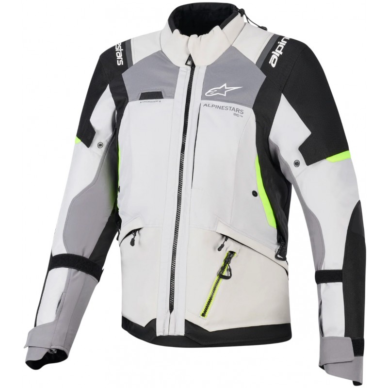 Мотокуртка жіноча Alpinestars Stella Andes V4 Drystar Gray/Black/Yellow