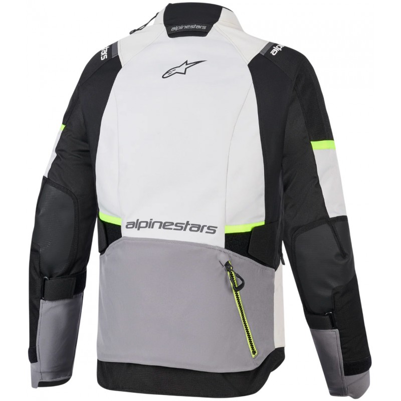 Мотокуртка жіноча Alpinestars Stella Andes V4 Drystar Gray/Black/Yellow
