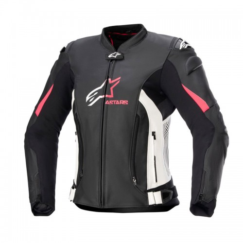 Мотокуртка женская Alpinestars Stella GP Plus V4 Black/White/Pink