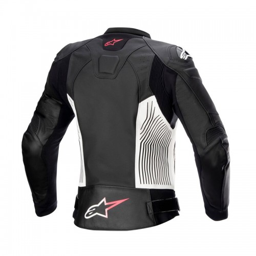 Мотокуртка женская Alpinestars Stella GP Plus V4 Black/White/Pink