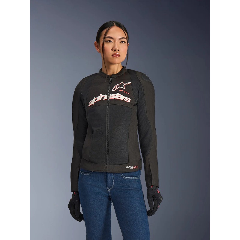 Мотокуртка жіноча Alpinestars Stella SMX Air Black/White/Red
