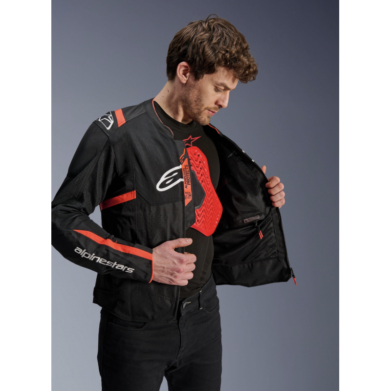 Мотокуртка Alpinestars T-SPS Air V2 Black/Red Мотокуртка Alpinestars T-SPS Air V2 Black/Red