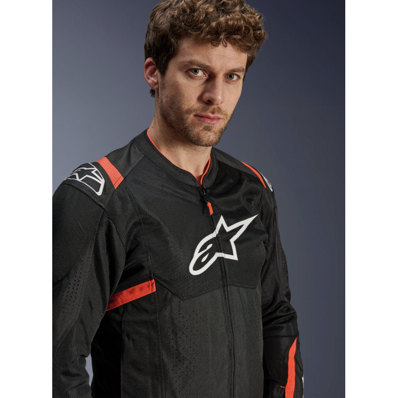 Мотокуртка Alpinestars T-SPS Air V2 Black/Red Мотокуртка Alpinestars T-SPS Air V2 Black/Red
