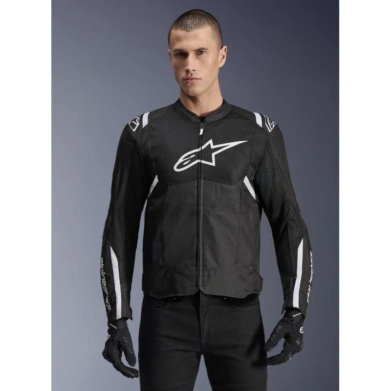 Мотокуртка Alpinestars T-SPS Air V2 Black/White Мотокуртка Alpinestars T-SPS Air V2 Black/White