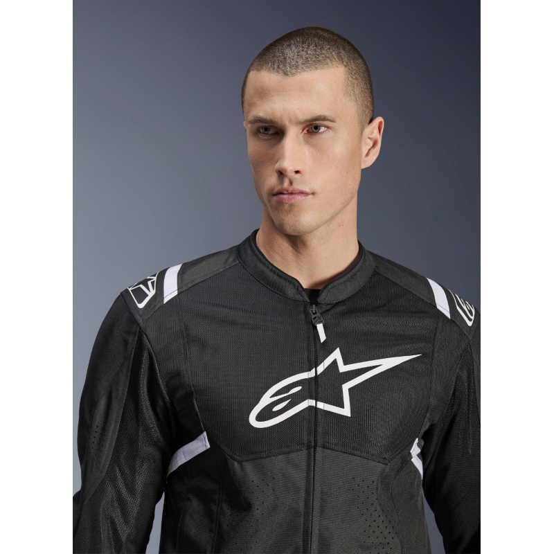 Мотокуртка Alpinestars T-SPS Air V2 Black/White Мотокуртка Alpinestars T-SPS Air V2 Black/White