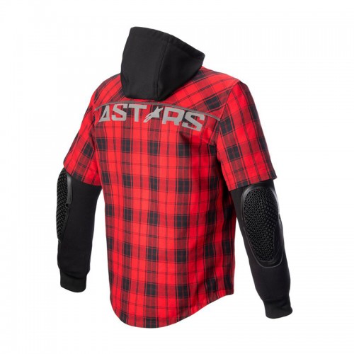 Моторубашка Alpinestars Tartan Red