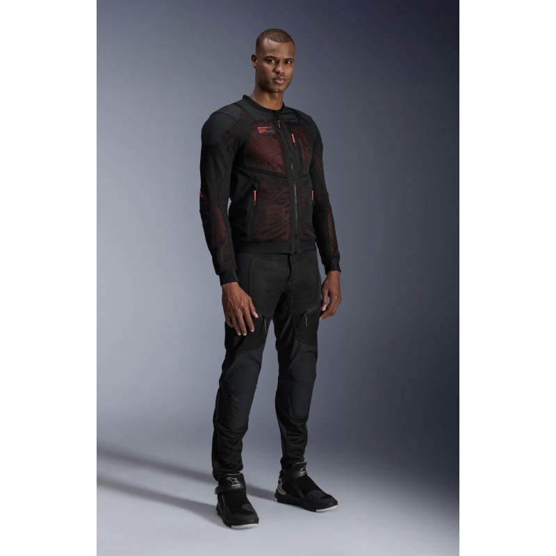 Мотокуртка Alpinestars Troop-Air Pro Black/Red