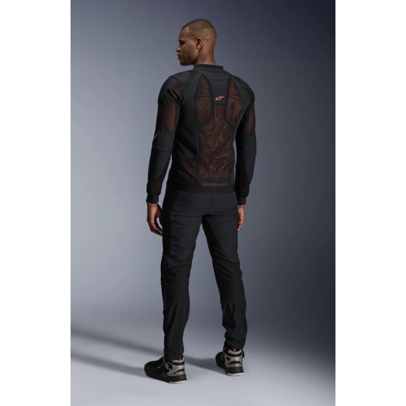 Мотокуртка Alpinestars Troop-Air Pro Black/Red