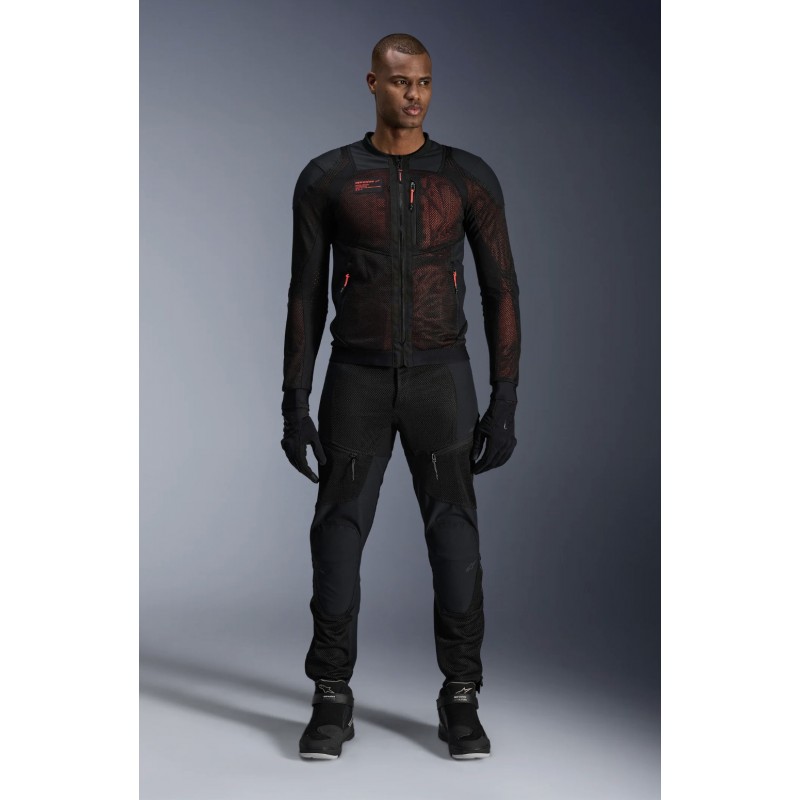 Мотокуртка Alpinestars Troop-Air Pro Black/Red