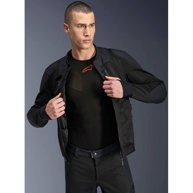 Мотокуртка Alpinestars Troop-Air Pro Black/Black