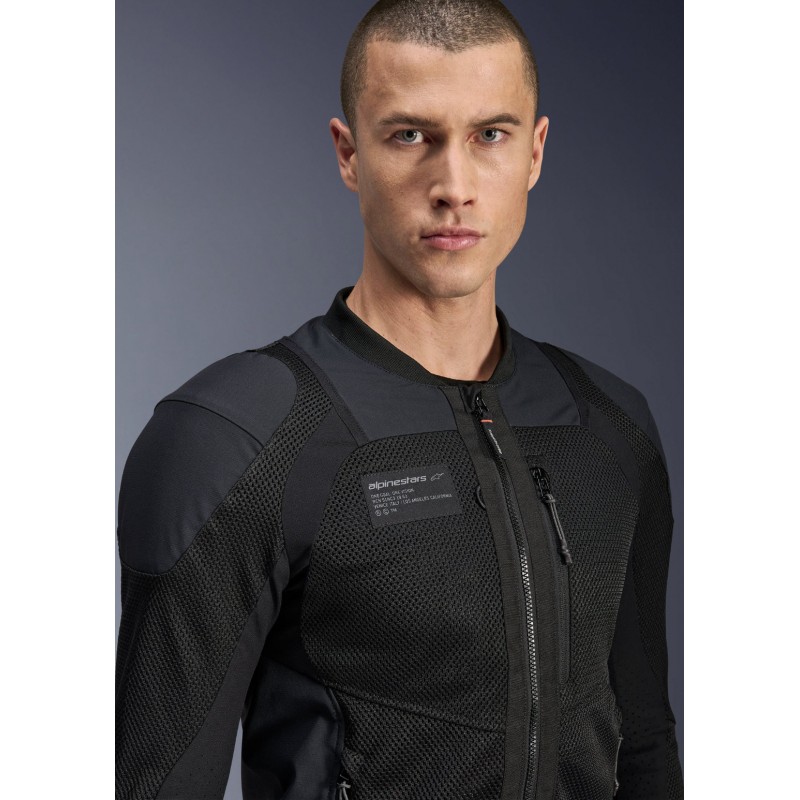Мотокуртка Alpinestars Troop-Air Pro Black/Black