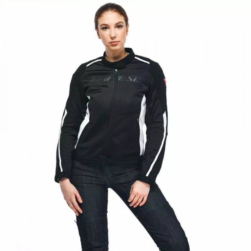 Мотокуртка жіноча Dainese Hydraflux 2 Air D-Dry Black/White