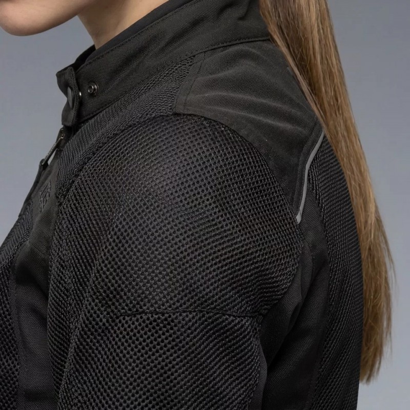 Мотокуртка жіноча Dainese Lisbona Air Black/Black