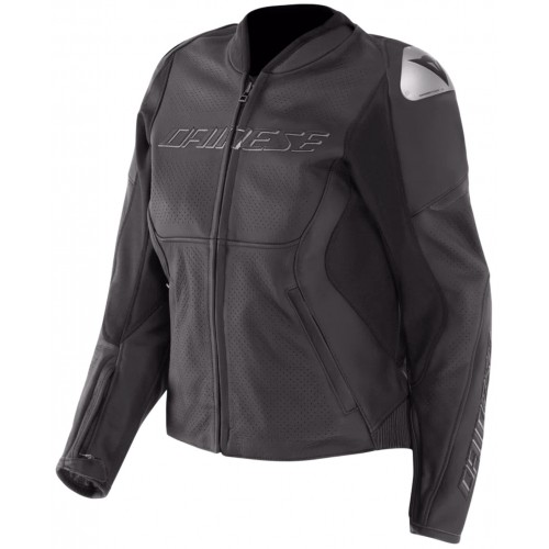 Мотокуртка жіноча Dainese Racing 5 Perforated Black/Black