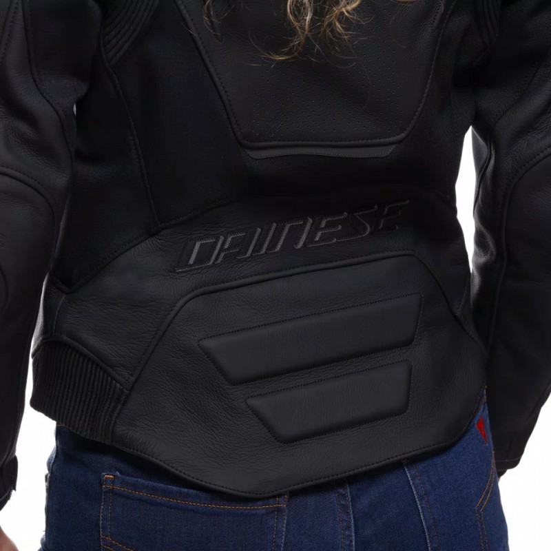 Мотокуртка жіноча Dainese Racing 5 Perforated Black/Black