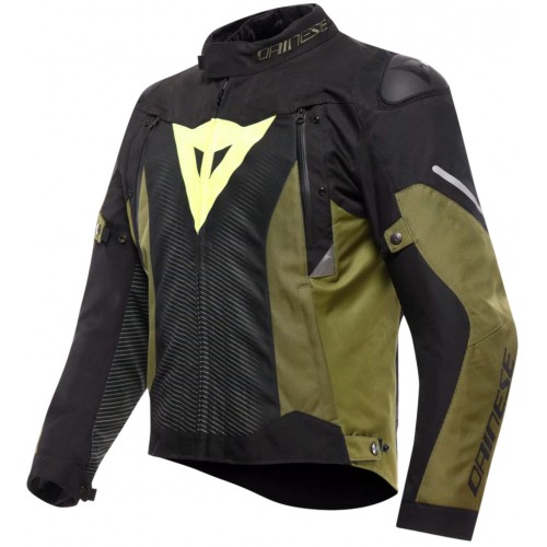 Мотокуртка Dainese Super Spirint D-Dry Black/Green/Yellow