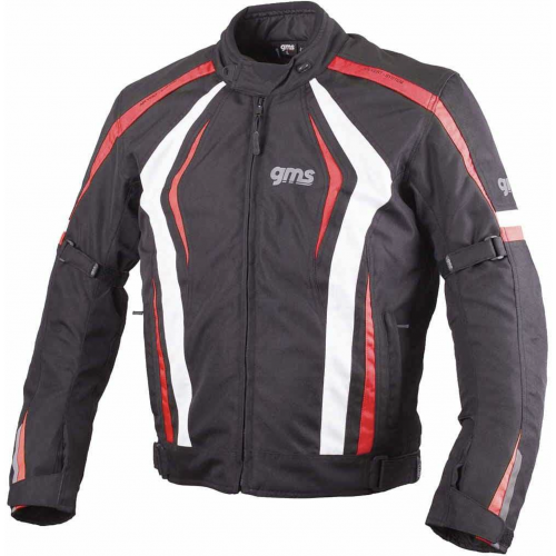Мотокуртка GMS Blouson Pace Black Red White W