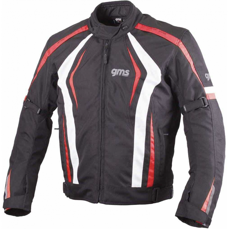 Мотокуртка GMS Blouson Pace Black Red White W