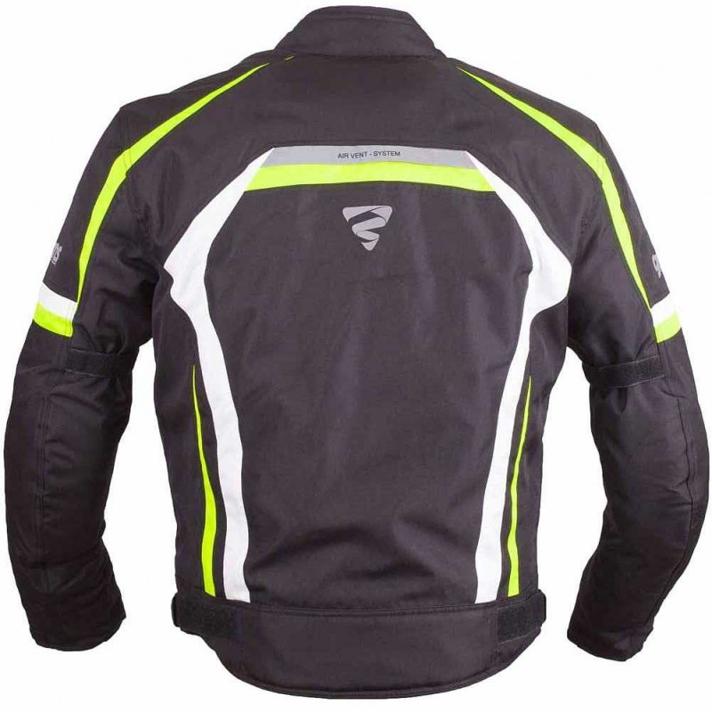 Мотокуртка GMS Blouson Pace Black White Yellow W