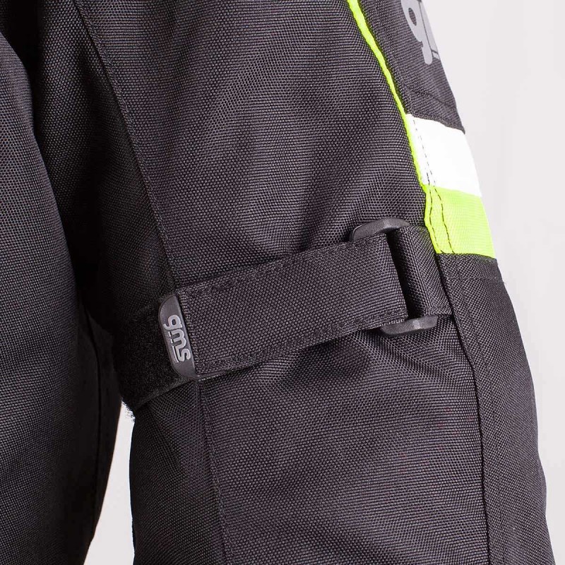 Мотокуртка GMS Blouson Pace Black White Yellow W