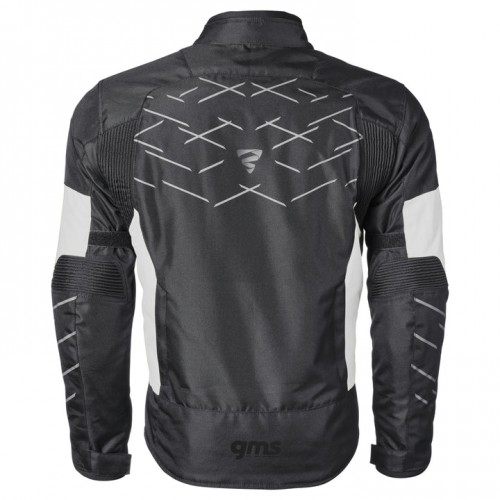 Мотокуртка GMS Kasai WP Black/White