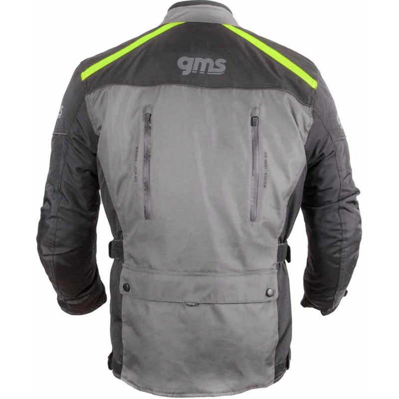 Мотокуртка GMS Temper Grey Yellow W