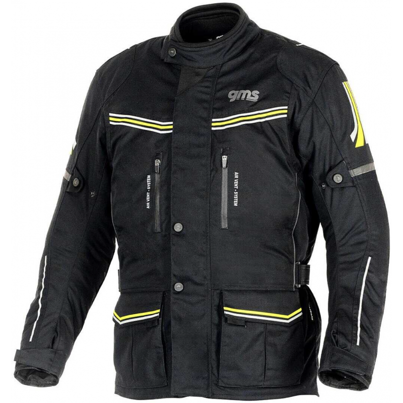 Мотокуртка GMS Terra Eco Black Yellow W